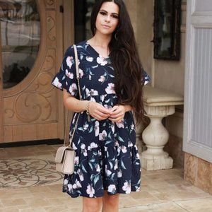 Nursing Queen Floral Nursing Dress